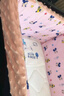 嬰兒床床圍軟包檔布一片式純棉拼接床寶寶床上用品可拆洗防撞定制 米老鼠（升級海綿內膽)雙面可用 【高度30cm】-160cm長(cháng)【一片式】 曬單實(shí)拍圖