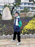 G.DUCKKIDS童裝男童沖鋒衣三合一可拆卸兒童外套秋冬季大童男生夾克衫防風(fēng)衣 藏青拼綠色 120碼(建議身高110-120 6-7歲) 曬單實(shí)拍圖