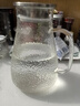 青蘋果冷水壺涼水壺硼硅耐熱玻璃冷熱水壺嘟嘟壺1.8L大容量家用飯店通用 曬單實拍圖