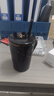BUDINGCIYI星座馬克杯帶蓋勺牛奶咖啡杯家用陶瓷杯子男女情侶喝水杯伴手禮物 白羊座（黑） 曬單實(shí)拍圖