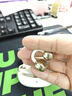 山水（SANSUI）W105【國家補貼丨科大訊飛翻譯支持】藍牙耳機骨傳導概念耳夾式 無(wú)線(xiàn)跑步運動(dòng)通話(huà)降噪榜前十 白 曬單實(shí)拍圖