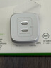 貝爾金（BELKIN）氮化鎵充電器 65W蘋果充電器 雙口Type-C快充 蘋果手機iPhone macbook充電頭 便攜 WCH013 曬單實拍圖