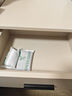 顧家家居簡約雙抽儲物床頭柜五金拉手環(huán)耐磨耐劃臥室床頭柜DS7993G凱倫白 曬單實拍圖