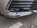 18-23款八代豐田凱美瑞前唇保險杠后杠裝飾條護角防撞條改裝配件 21-23凱美瑞前杠兩邊包角銀 2件 曬單實(shí)拍圖
