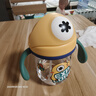 babycare兒童水杯嬰兒學(xué)飲杯6個(gè)月以上寶寶水杯防摔水壺防嗆 吸管杯洛克黃 曬單實(shí)拍圖