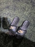 耐克男子緩震休閑一字拖秋季室內(nèi)拖鞋官方NIKE VICTORI CN9675 006黑/金屬色/黑 44 曬單實拍圖