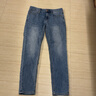 杰克·瓊斯（JACK&JONES）25年男裝牛仔褲男涼感潮流水洗彈力901修身小腳牛仔褲子春夏薄款 中牛仔藍(lán)E39 常規(guī) 30 170 W30/L30 曬單實(shí)拍圖