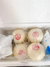 李記鴻福山東特產(chǎn)青島嶗山正宗王哥莊大饅頭純手工全麥特產(chǎn)鐵鍋膠東大餑餑 【家庭裝】3兩原味饅頭*8個 曬單實拍圖