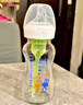布朗博士玻璃奶瓶 0-3月新生嬰兒防脹氣防嗆 寬口徑奶瓶150ml 萌兔 曬單實(shí)拍圖