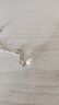 滴水成珠不含鏈珍珠吊墜優(yōu)質(zhì)水滴形淡水珍珠925銀簡(jiǎn)約單墜送女友 6.3-7.3mm白色珍珠 曬單實(shí)拍圖
