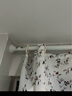 宜家（IKEA）BOTAREN博塔仁浴簾桿免打孔伸縮桿浴室撐桿現代簡(jiǎn)約 浴簾桿白色70-120cm 其他 曬單實(shí)拍圖