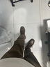 意爾康馬丁靴男2025秋季新款休閑英倫風(fēng)工裝靴子男士戶外登山高幫皮靴男 栗棕 43 曬單實(shí)拍圖