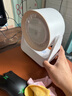 馳族【米家app空調(diào)扇】桌面小風(fēng)扇小型遙控家用靜音辦公室桌usb充電風(fēng)扇長(zhǎng)續(xù)航學(xué)生宿舍床空氣循環(huán)扇 米家app桌面款-冰晶白72h超長(zhǎng)續(xù)航 曬單實(shí)拍圖