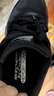 斯凱奇（Skechers）男鞋輕奇跑步鞋經(jīng)典舒適運動(dòng)鞋旅游戶(hù)外減震休閑鞋輕便894220 全黑色/BBK 39 曬單實(shí)拍圖