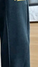 唐獅童裝秋季兒童長(cháng)褲上學(xué)運動(dòng)校服衛褲男女童彈力束腳褲 黑色   140    曬單實(shí)拍圖