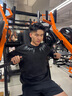 MUSCLEDOG肌肉狗 2025秋季新品運動(dòng)長(cháng)袖T恤男美式肌理寬松訓練服健身上衣黑色（現貨）XL 曬單實(shí)拍圖