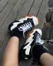 匡威（Converse）Run Star未來(lái)電波厚底高低幫時(shí)尚男女增高黑色帆布鞋172895C 黑色低幫172895C 正碼正拍 35 (210mm) 曬單實(shí)拍圖