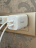貝爾金（BELKIN）氮化鎵充電器 65W蘋(píng)果充電器 雙口Type-C快充 蘋(píng)果手機iPhone macbook充電頭 便攜 WCH013 曬單實(shí)拍圖