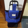 百草園買菜手拉車家用便攜購物車超市手推小拉車?yán)夏耆丝烧郫B拉桿拖車 曬單實(shí)拍圖