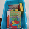 趣然小學(xué)一年級數(shù)學(xué)教具下學(xué)期全套裝幼兒園計數(shù)器算數(shù)七巧板學(xué)具下冊 【升級盒裝木計算器25件】收納箱 曬單實拍圖