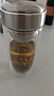明霞玻璃杯帶茶隔雙層高硼硅玻璃水杯茶水分離車載杯子男泡茶杯 曬單實拍圖