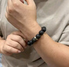 七可小葉紫檀手串男士款轉(zhuǎn)運(yùn)珠手鏈環(huán)七夕情人節(jié)禮物生日送男朋友老公 曬單實(shí)拍圖