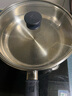 雙立人（ZWILLING） 平底鍋無(wú)涂層煎鍋抗黃不銹鋼牛排鍋通用SILVER銀光系列 26cm 曬單實(shí)拍圖