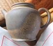 醉蓮居建水紫陶手工手刻柴燒功夫茶壺裸燒自然落灰窯變茶壺泡茶壺 Z46 作品J02- 180ml 曬單實(shí)拍圖