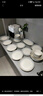 順祥陶瓷碗盤餐具套裝家用輕奢碗碟釉下彩餐具整套簡(jiǎn)約盤子碗筷禮盒 漸變灰56件套10人食(湯碗版) 曬單實(shí)拍圖