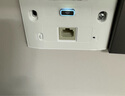 TP-LINK 1200M 5G雙頻無線面板AP路由器86型企業(yè)酒店別墅全屋wifi接入POE供電AC管理AP1202I-PoE薄款深空銀 曬單實拍圖