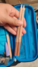 Kasimir卡西米爾長(zhǎng)凹槽洞洞鉛筆小學(xué)生專(zhuān)用一二年級(jí)2b2HB無(wú)毒不易斷幼兒園初學(xué)者訓(xùn)練控筆輕正姿矯姿筆HB*10支 曬單實(shí)拍圖