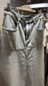 edition牛仔半裙女夏新款設(shè)計(jì)感漸變淺藍(lán)色長(zhǎng)款氣質(zhì)魚尾半裙 牛仔藍(lán)色 M/165 曬單實(shí)拍圖