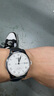 天梭（TISSOT）官旗  瑞士手表力洛克系列時(shí)尚自動(dòng)機(jī)械男表送男友七夕禮物 【龔俊同款】銀盤皮帶 曬單實(shí)拍圖