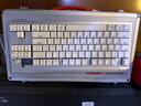 CHERRY櫻桃 MX8.3 客制化無線鍵盤 8K掃描率 鋁合金機(jī)身 熱插拔 藍(lán)牙三模 無畏契約打瓦 極光銀 極光軸 曬單實(shí)拍圖