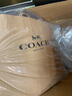 蔻馳（COACH）奢侈品女包KAY盒子包手提斜挎包棕色【品牌授權】教師節禮物 曬單實(shí)拍圖