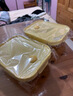 希樂扣 玻璃飯盒上班族帶飯微波爐加熱學(xué)生餐盒分隔便當(dāng)盒大容量保鮮盒 曬單實拍圖
