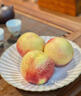 金秋紅蜜桃水蜜桃子脆桃水果當季陽(yáng)山蜜桃水果禮盒水果京東次日達 精選5斤裝 曬單實(shí)拍圖