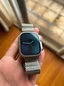Apple/蘋(píng)果 Watch Ultra 2 智能手表蜂窩款49 毫米原色鈦金屬表殼原色鈦金屬米蘭尼斯表帶M MXDJ3CH/B 曬單實(shí)拍圖