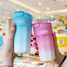 膳魔師（THERMOS）保溫杯400ml男女士?jī)和?16L不銹鋼咖啡保冷水杯子TEME-400S BL 曬單實(shí)拍圖