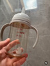貝親（Pigeon）自然離乳 PPSU重力球吸管雙把手奶瓶 330mL 12月+ AA253 曬單實(shí)拍圖