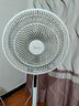 美的（Midea）【颶風節(jié)能】七葉柔風立式電風扇/家用輕音落地扇/臺式小型風扇/大風力遙控定時搖頭風扇 SAH35BSJ 曬單實拍圖