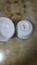 玉蝶景德鎮骨瓷家用米飯碗中式小湯碗面碗小清新創(chuàng  )意陶瓷碗金鐘碗 4.5英寸愛(ài)麗絲金鐘碗6個(gè) 曬單實(shí)拍圖