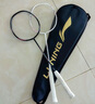 李寧（LI-NING）羽毛球拍雷霆小鋼炮全碳素進(jìn)攻型超輕高磅單拍黑色4U 已穿線 曬單實(shí)拍圖