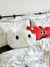 WCZ日本hellokitty抱枕女生睡覺(jué)專(zhuān)用高顏值軟萌毛絨沙發(fā)床頭靠墊車(chē)載 Kitty抱枕觸感舒適柔軟 枕套 40cm 曬單實(shí)拍圖