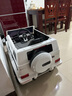 福兒寶奔馳授權(quán)大G兒童電動(dòng)車玩具車可坐人四輪帶遙控越野小孩寶寶送禮 四驅(qū)白+減震器+后備箱+皮座+軟胎 曬單實(shí)拍圖