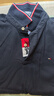 TOMMYBULL美國TOMMY湯米夏季純棉男士短袖POLO衫男裝純色翻領(lǐng)半袖珠地棉 藏青彩條領(lǐng) M(125-145斤) 曬單實(shí)拍圖