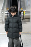 帕西爺爺兒童羽絨服加厚中長(cháng)款2025新款外套寶寶嬰男女大防風(fēng)保暖冬裝 黑色 120 cm（充絨量138g） 曬單實(shí)拍圖