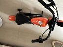 暴風(fēng)騎士?jī)和妱?dòng)摩托車小哈雷童車玩具3-12歲兩輪單驅(qū)小電摩C12探索版橙 曬單實(shí)拍圖