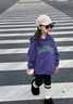 冠琪亮寶貝女童加絨連帽衛衣中大童秋冬外套2025新款兒童裝洋氣冬裝女童衛衣 卡其色【加絨/奧粒絨】 +小狗布貼 130 【建議身高130CM左右】 曬單實(shí)拍圖