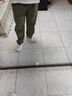 名創(chuàng)優(yōu)品彎刀褲男寬松顯瘦休閑褲子男夏季透氣薄款網孔潮流男褲Z 淺綠 3XL 曬單實拍圖